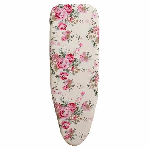 Board Cloth, Heavy Heat Resistant Ironing Board Cover, Universal Drawstring Ironing Board Pad Protector Cover Laundry Supplies(90x30cm-Style E) - color: Style E, size: 90x30cm