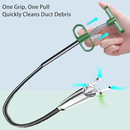 Upgrade Drain Snake Hair Drain Clog Remover，76 Inch Flexible Claw Grabber Tool for Home Sink, Bathroom Tub,Drain, Toilet, Tight Spaces Unclogger Tool - color: T76