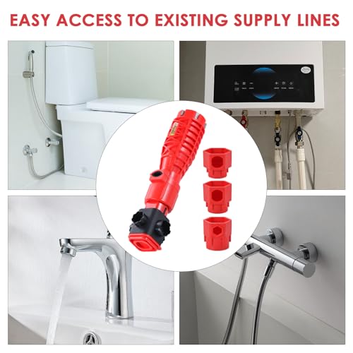 Upgrade 25 in 1 Multifunctional Faucet and Sink Wrench