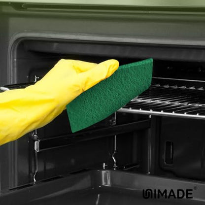 UNIMADE Heavy Duty Scouring Pads, 24Pcs Household Scour Pads - color: Green, size: 24 Pack