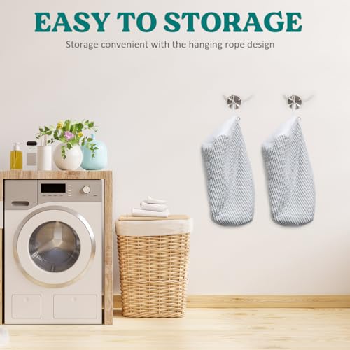 Shoe Washing Machine Bag 2 Pack, Laundry Shoe Bag for Washer and Dryer - color: Gray 2pcs