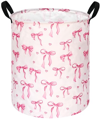 Round Laundry Basket Storage Bins Nursery Hamper Gift Baskets for Home,Office,Home Decor - color: VBNMK202510232