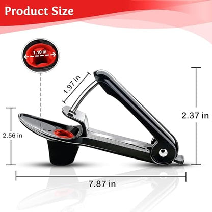 Namre’ Cherry Pitter Tool - Stainless Steel Cherry Pit Remover - Simple & Effortless Olive Pitter Tool - Multifunctional Cherry Depitter - No Mess Cherries Pitter - One Click The Pit is Out