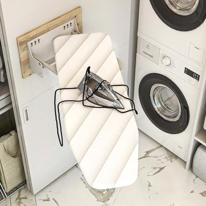 uyoyous Wall Mounted Ironing Board Compact Iron Board 37.8X11.8 Inch