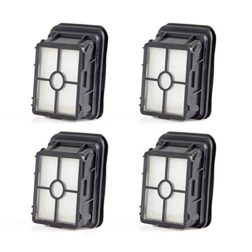 4 Pack 1866 Replacement Filters Compatible with Bissell Crosswave 1785 3888A 2551 & Crosswave Pet Pro 2306 & 2554 2596 CrossWave Cordless Max & Crosswave HydroSteam 35151 3518 Wet Dry Vacuum Cleaner - size: 4 pack