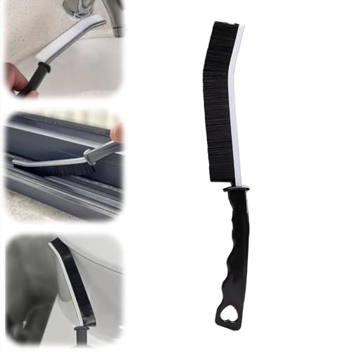Multi-Purpose Crevice Cleaning Brush,Track Groove Cleaner Household Tool for Bathroom Kitchen