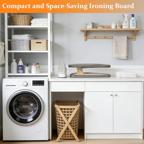 Tailor Sleeve Ironing Board, Two-Sided Sleeve Pressing Board with Removable Cover & Cotton Padded, Home Use, Tailor Workshops, Sewing Enthusiasts, Gray - style: Double-Sided Gray