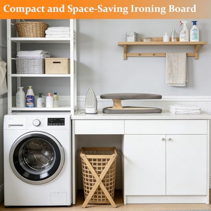 Tailor Sleeve Ironing Board, Two-Sided Sleeve Pressing Board with Removable Cover & Cotton Padded, Home Use, Tailor Workshops, Sewing Enthusiasts, Gray - style: Double-Sided Gray