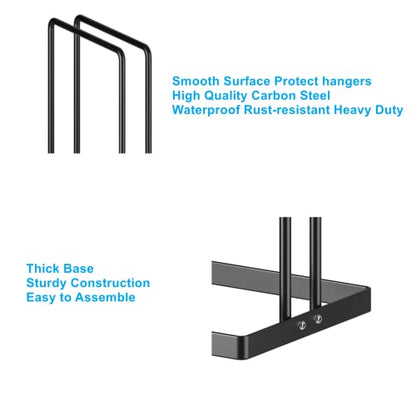 Hanger Organizer Stacker, Clothes Hanger Holder for Closet Laundry Room, Hangars Stacker Hold up 110 Wire Hangers for Storage Organizer, Hanger Rack Stand for Adult Child Velvet Pants Hangers - size: 1 Pack