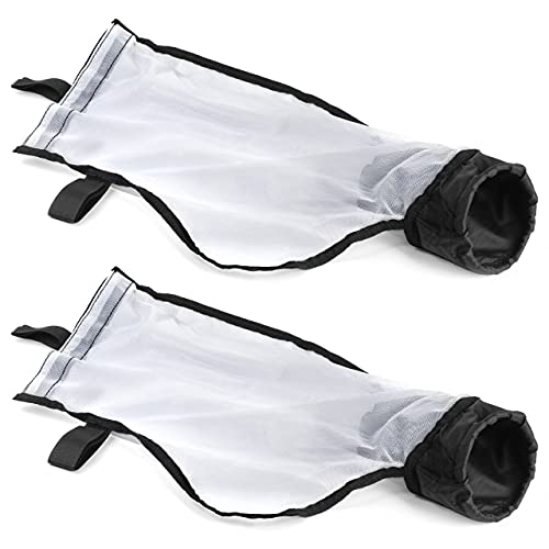 360240 Racer Pool Cleaner Debris Bag Kit/with Hook & Loop Fastener, for Pentair Automatic Pool Cleaner Replacement Parts 360228 & LS 360330 Pool Cleaner Pentair Rover Vacuum Bag (2 Pack)