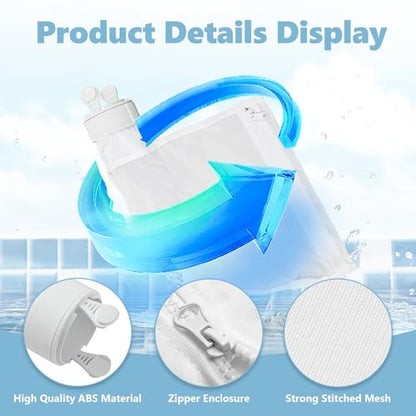 Funmit Pool Spa Zippered Bags Replacement for Polaris 280, 480 Pool Cleaner