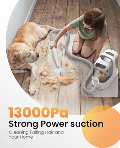 oneisall Dog Grooming Vacuum Kits with Clipper