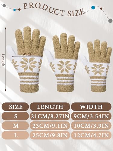 Patelai 3 Pairs Microfiber Dusting Gloves for Plants Leaf, Large - color: Gray, Dark Blue, Khaki, White, size: Large
