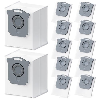 24 Pack Vacuum Bags Replacement for iRobot Roomba Vacuum Bags i7, i7+, i3, i3+, i1+, i4, i4+, i6, i6+,j6,j7,j7+,i8,i8+,s9,s9+,104 105 405 504 505 507 Clean Base Automatic Dirt Disposal Bags