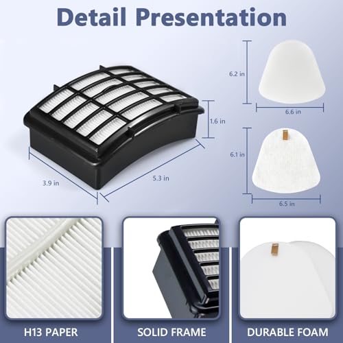 Filter Replacement for Shark Navigator Lift Away Deluxe Professional Vacuum