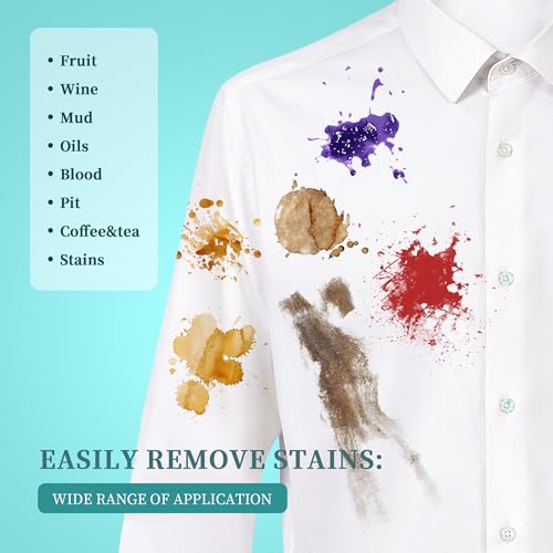 BFWood Laundry Stain Brush, Natural Soft Boar Bristles, Removes Tough Stains from Delicate Fabrics Like Knits, Cotton, and Linens, Gentle on Fabrics, No Damage - style: Regular