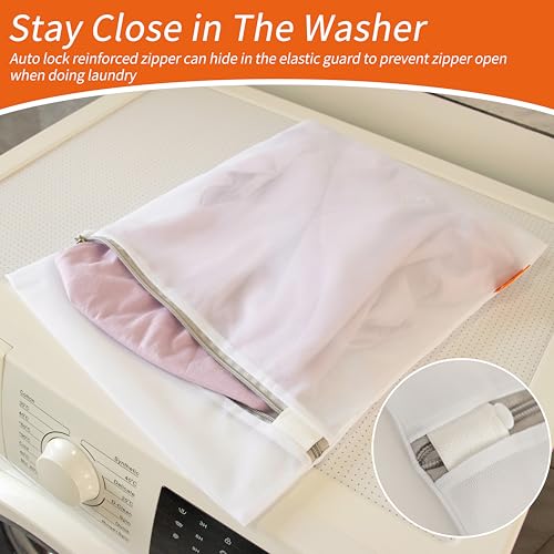Polecasa Mesh Laundry Bags 3 Pack (12 x 16" Medium) - size: 3 Medium