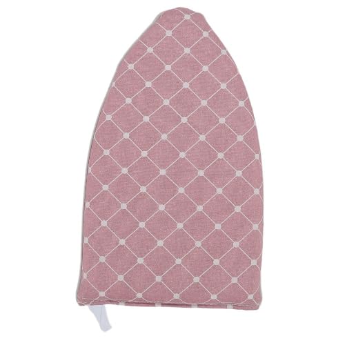 Limen Garment Steamer Ironing Mitt, Polyester Sponge Anti Steam Glove 5.9 x 1 x 9.4 in, Handheld Clothes Steaming Accessory for Clothing Care(Pink) - color: Pink