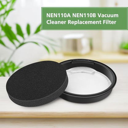 NEN110A Vacuum Filter for Eureka Whirlwind Bagless Canister, 4-Pack