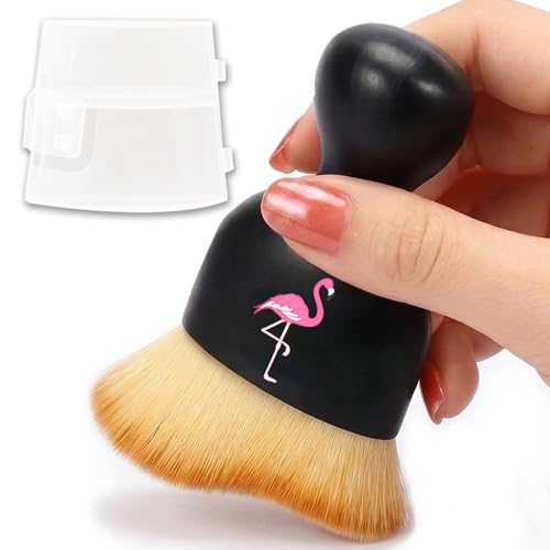 Flamingo Car Detailing Brush Soft Bristle Auto Interior Cleaning Brush - color: Flamingo