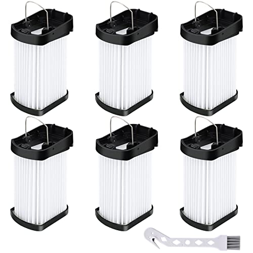 6 Pack Replacement Fabric Filter Compatible with Shark Cordless