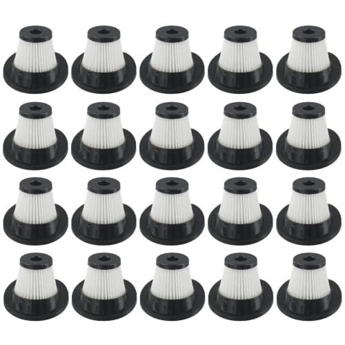 Handheld Filters For VacLife VL188, VL189 Cordless Vacuum Cleaners, Washable and Reusable Vacuums Filters Replacement for Home Floor Dust Cleaning (20Pcs) - size: 20Pcs