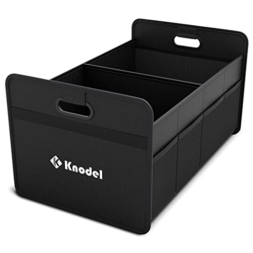 K KNODEL Foldable Trunk Storage Organizer for Car and Suv (Medium, Black) - color: Black, size: Medium