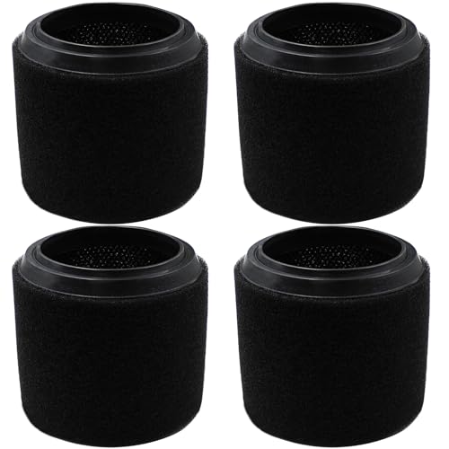 4 Pack VF3700 Replacement Filter for Ridgid Shop Vac 4-4.5 Gal Vacuum | Compatible with WS0301VA WS0400DE WS14045 Wet Application Foam Filter - size: 4x VF3700