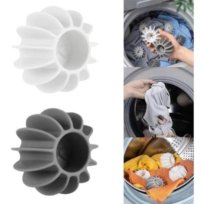 Reusable Laundry Dryer Balls Pack of 12 – Spiky Anti-Static Fabric Softener Balls for Washer & Dryer – Eco-Friendly Wrinkle-Reducing Laundry Balls