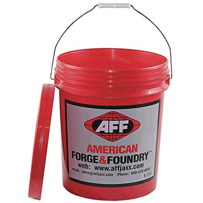 AFF Heavy Duty 5 Gallon Bucket with Lid, Red, 1 Pack, AFFBUCKET