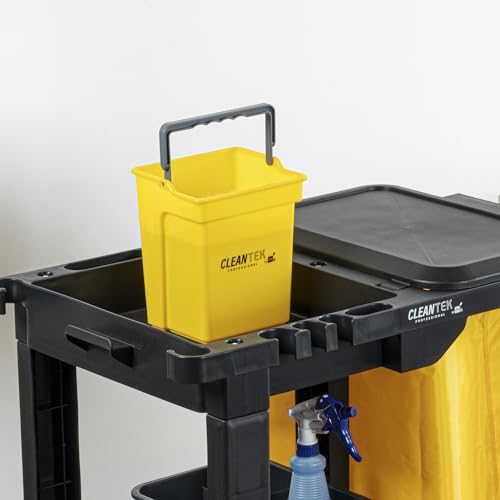 Restaurantware 4 qt Yellow Cleaning Bucket - color: Yellow, size: 4 Quarts