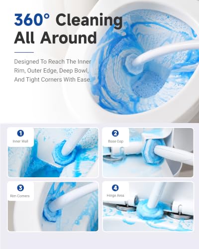 50 Count Toilet Wand Refills Compatible with Clorox Toilet Wand - size: 1 Count (Pack of 50)