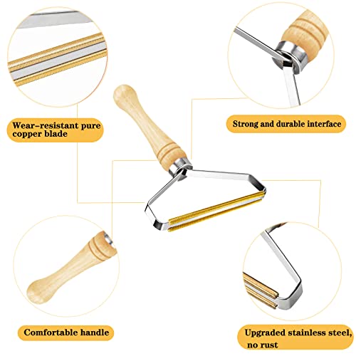SUOXU Lint Remover Portable Pet Hair Remover,Reusable Lint Fabric Shaver Carpet Roller Scraper,for Carpet,Fabric Sofas,Beds, Furniture, Clothes Cat、Dog Hair Removal Cleaning Professional Tools - color: 1pack