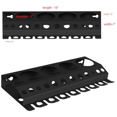Bottle Storage Rack, 1pc-Black