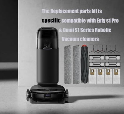 Omni S1 Pro Replacement Parts Accessories for Eufy Robot Vacuum - color: 17pc Omni S1 Pro Parts