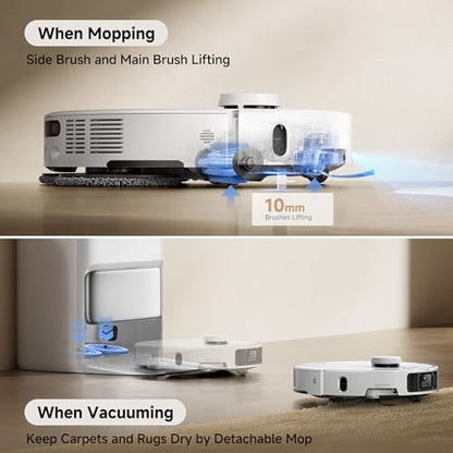 MOVA P50 Pro Ultra Robot Vacuum and Mop, 19,000Pa Suction Anti-Tangle Brush - color: P50pu
