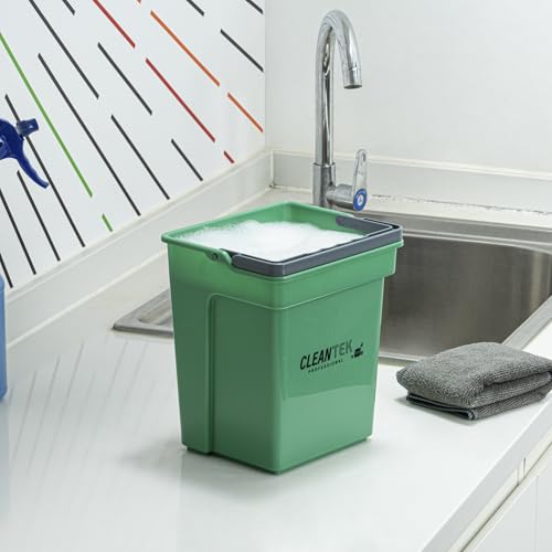 Restaurantware 4 qt Green Cleaning Bucket - color: Green, size: 4 Quarts
