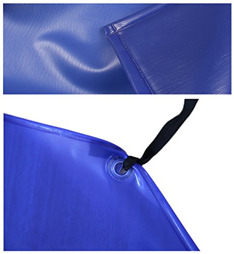 Surblue Waterproof Apron Plus Size Blue - color: Blue