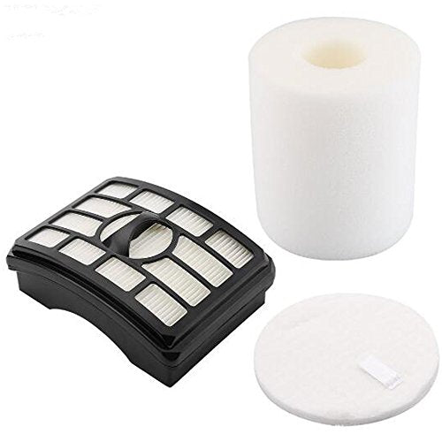 JJSS Replacement for Shark Vacuum Filter Replacement Lift-Away 500 Series NV500 NV501 NV502 NV503 NV505 NV510 NV520 NV552 NV640 NV642 UV560 Xff500 HEPA Filter & Foam Compatible with Shark Vacuum Parts
