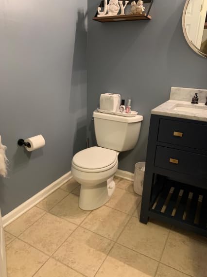 USHOWER Matte Black Toilet Paper Holder - color: Matte Black