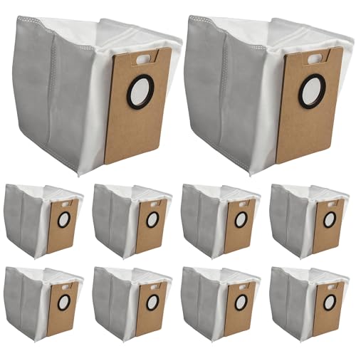 10 Pack Replacement Dust Bags Compatible with Redroad R11 Robot Vacuum