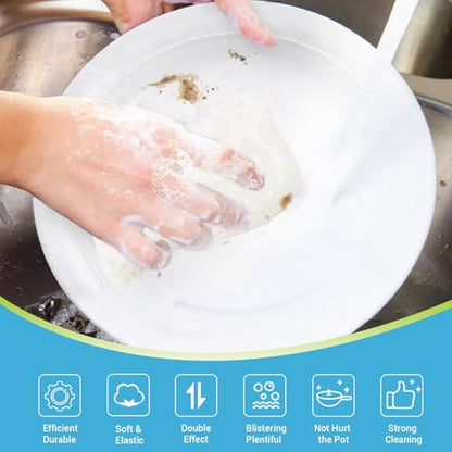 AIDEA Sponges Kitchen, Non-Scratch Scrub Sponge-24Count, Sponges for Dishes - color: White