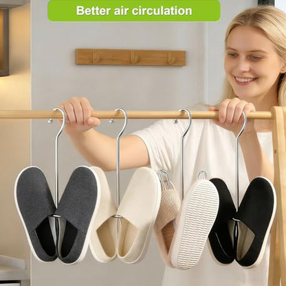 Shoe Drying Hanger for Washing Machine Shoes Stainless Steel 3-Pack - color: For 3 Pairs