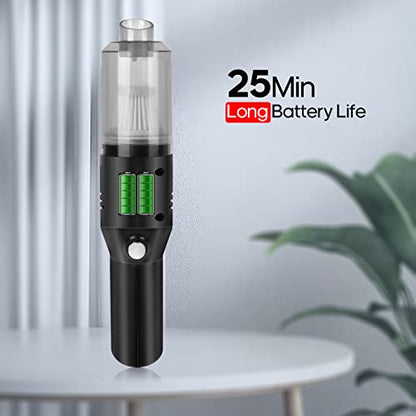 V06 Cordless Handheld Vacuum, 400g Mini Vacuum Portable for Car & Home