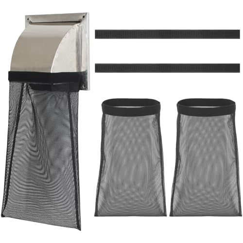 2 Pcs Dryer Lint Catcher, Dryer Vent Lint Trap, Dust Bag Lint Bag Outdoor Dryer Vent, Lint Catcher for Dryer Vent Outside