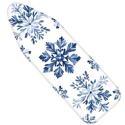 Nuxovilar Blue Snowflake Ironing Board Cover 15x54 Inches Polyester - color: Yvc03503, size: 15×54 inch