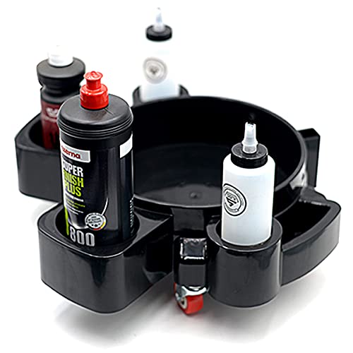 LCGP Bucket Dolly 5 Gallon Car Wash Professional Detailing Bucket Dolly with Heavy Duty Wheel Casters, Black - size: Dolly