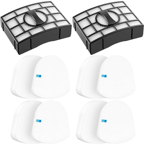 Vacuum Filter Replacement for Shark Navigator Lift Away ZU560 ZU561 UV730 - size: ZU560 -4+2 Pack Filters