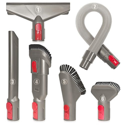 Vacuum Attachments Kit,6-Piece Vacuum Accessories Replacement
