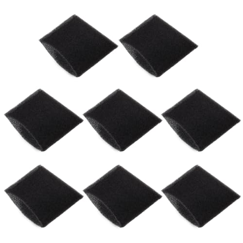 F5800 Foam Tank Filter Compatible with Hoover Steam Vacuum Cleaner F5800 Series F5825, F5805, F5851, F5855, F5859, F5837-900, Part #38762014 440007364, 8 Pack - color: 8 Pack